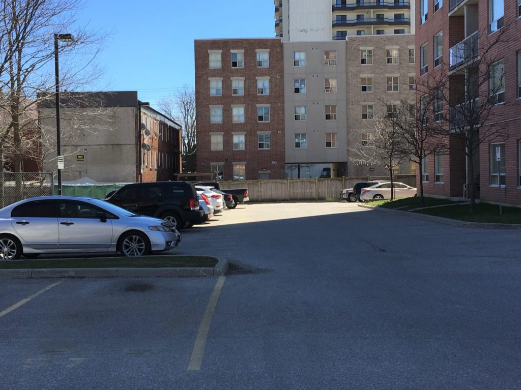 390 Burwell Street, London Ontario Parking Lot