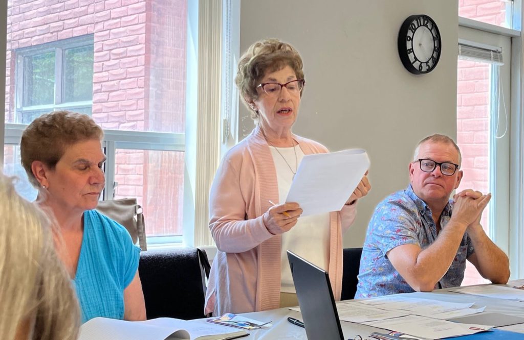 Board members at 2022 AGM