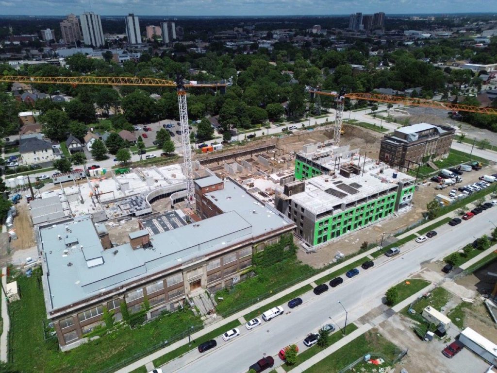 Greg Playford Place under construction