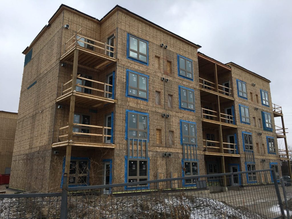 Whetter building under construction